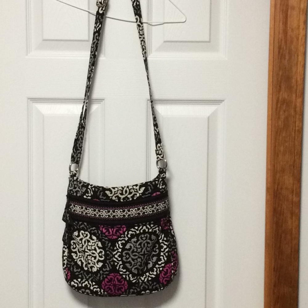 Vera Bradley triple zip hipster